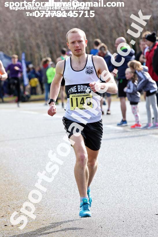 Senior mens Good Friday Elswick Harriers Relay, Newburn, Newcastle. Photo: David T. Hewitson/Sports for All Pics